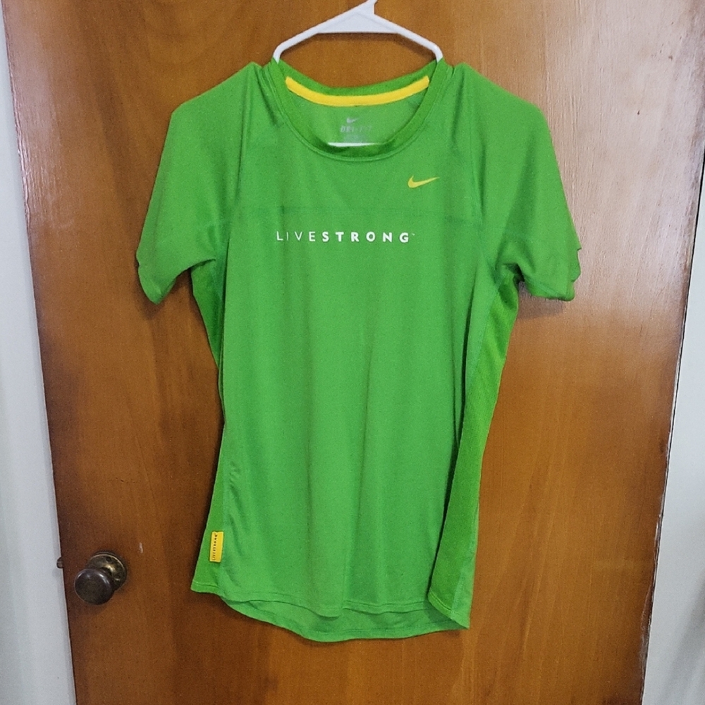 Womens Livestrong Shirt By Nike Size Medium
